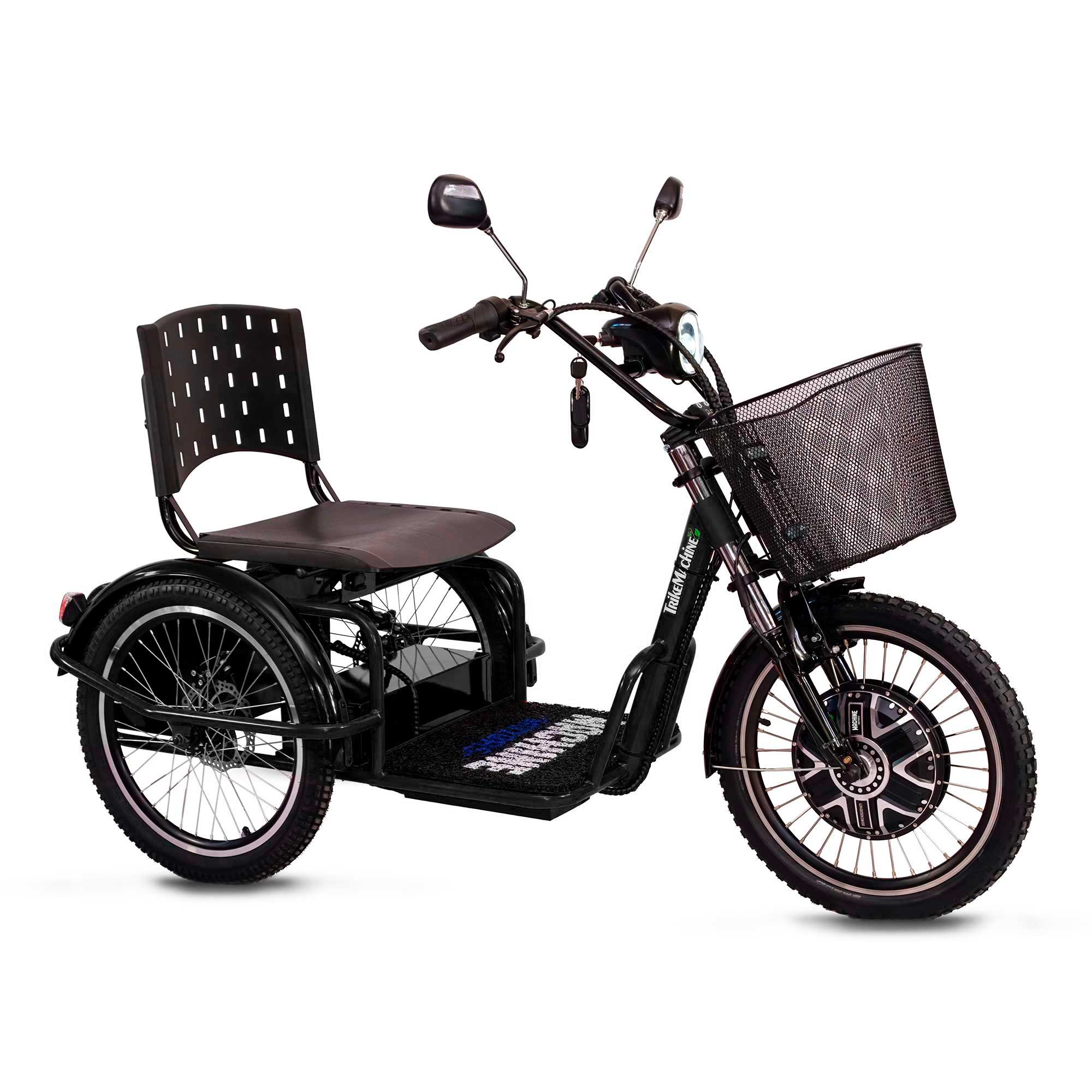 eTrike Machine Force 800W Bateria Chumbo
