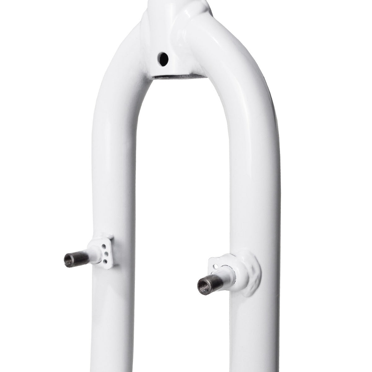 Garfo 26" Rígido 21,1mm Standard Retrô V-Brake Branco