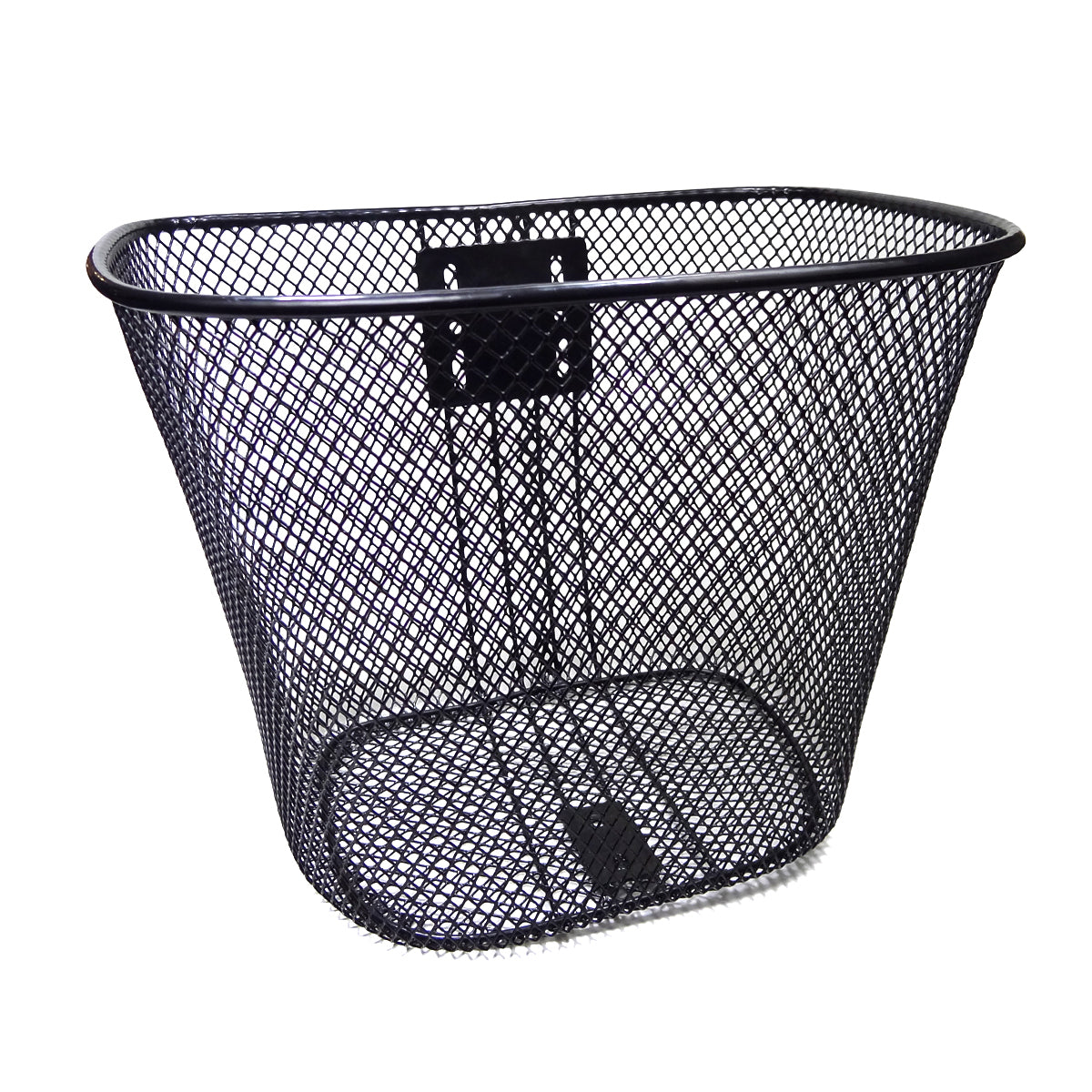 Cesta Grande em Aço Dianteira 21,3X23,3X31CM Aro 26 Preta