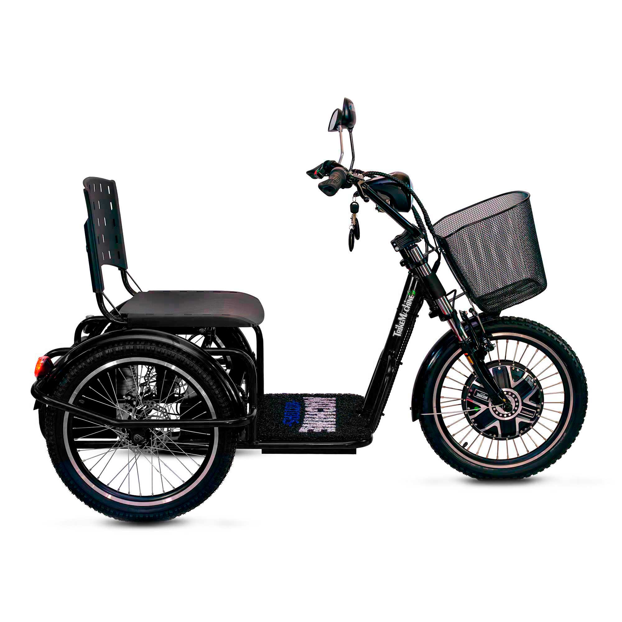 eTrike Machine Force 800W Bateria Chumbo