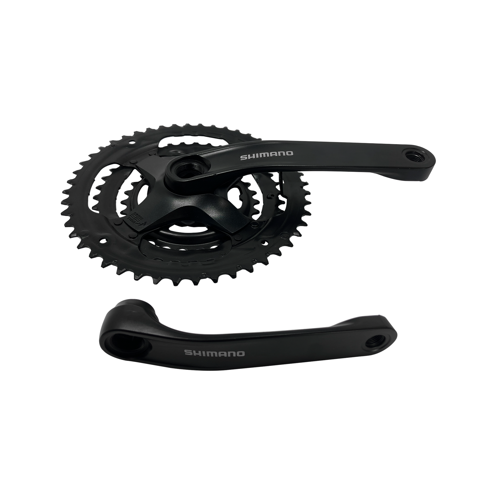 Pedivela 28/38/48D Alumínio Shimano Tourney 175mm Index