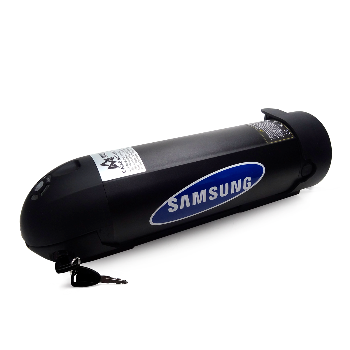 Bateria Lítio Cilíndrica 36V 10Ah V8 Preta