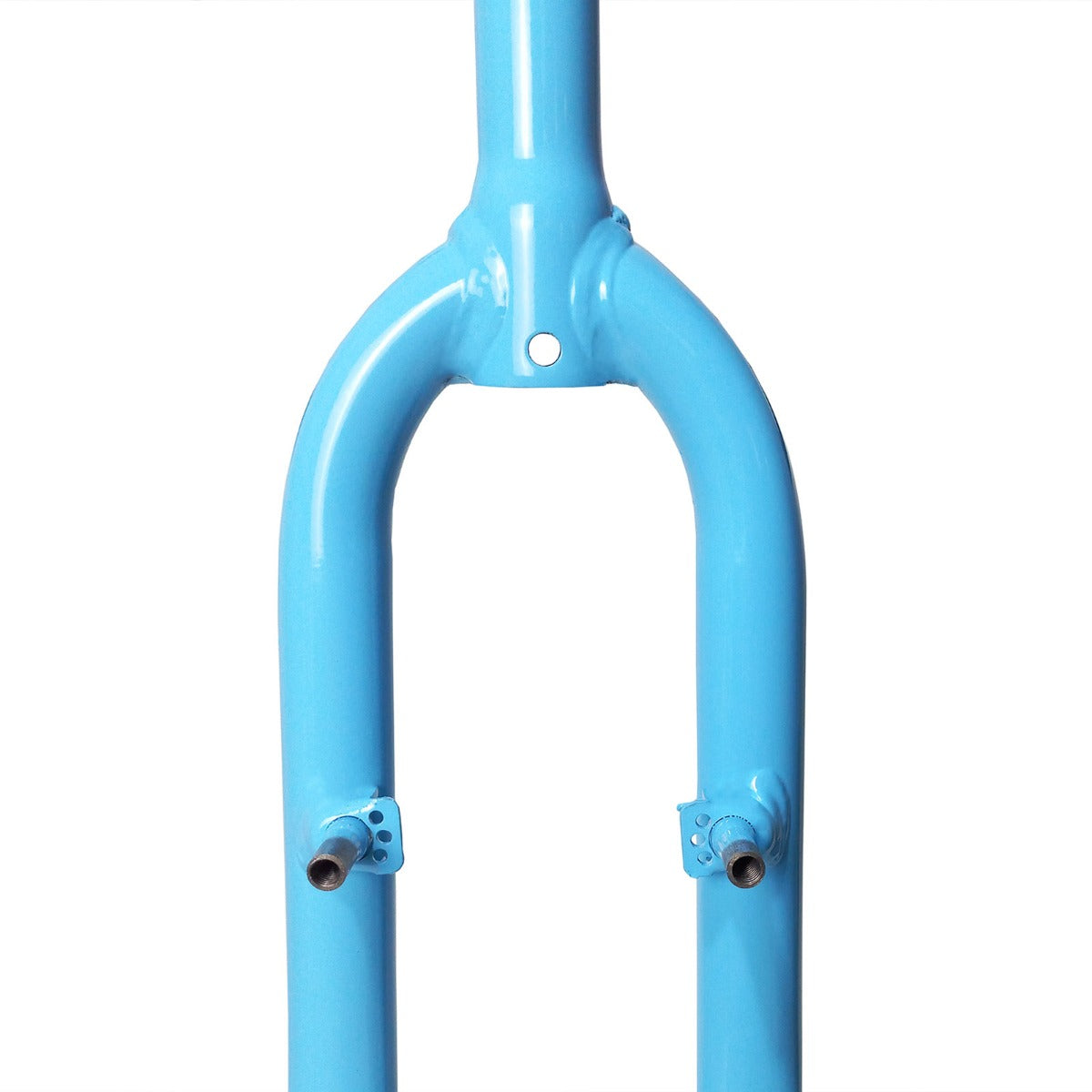 Garfo 26" Rígido 21,1mm Standard Retrô V-Brake Azul Vintage