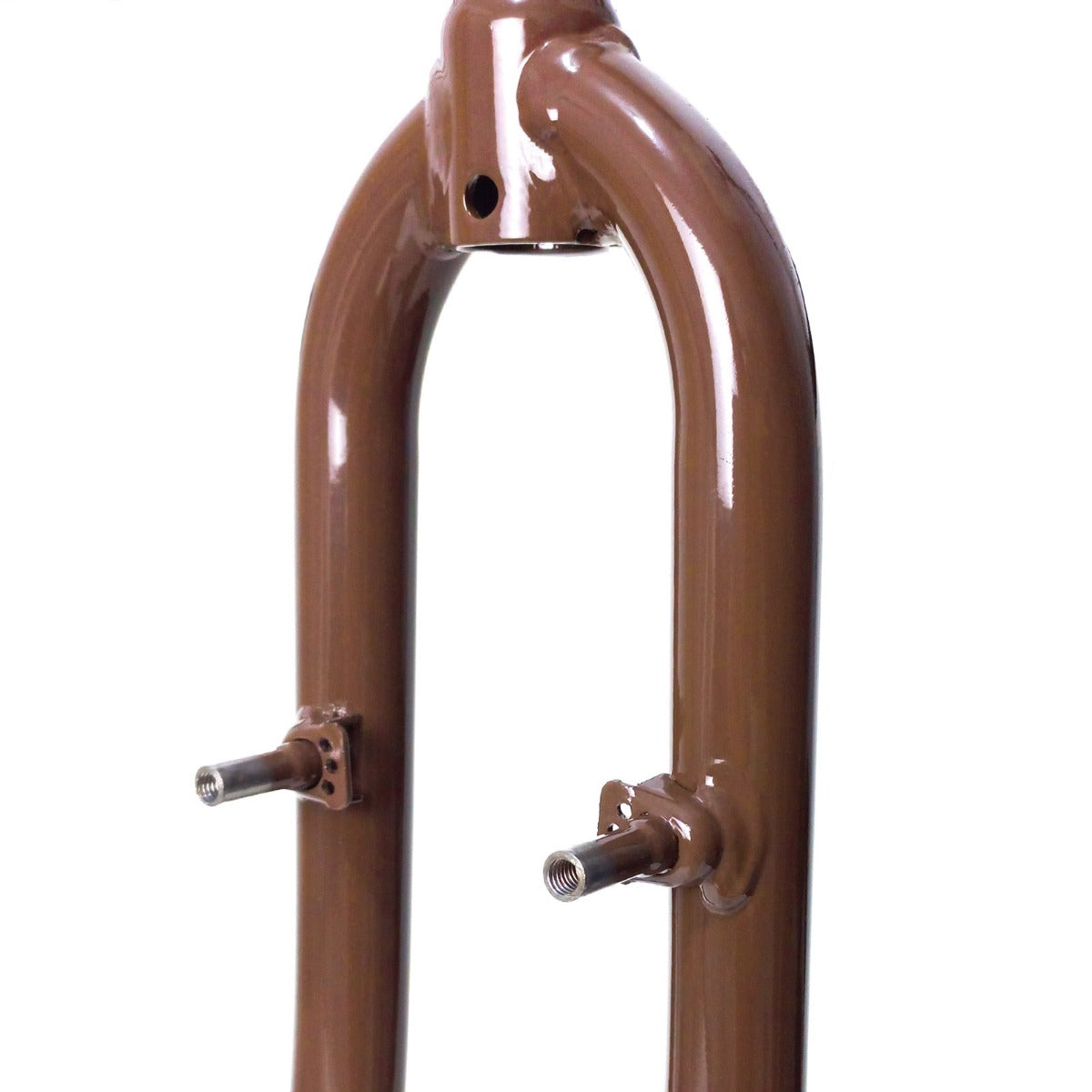 Garfo 26" Rígido 21,1mm Standard Retrô V-Brake Marrom