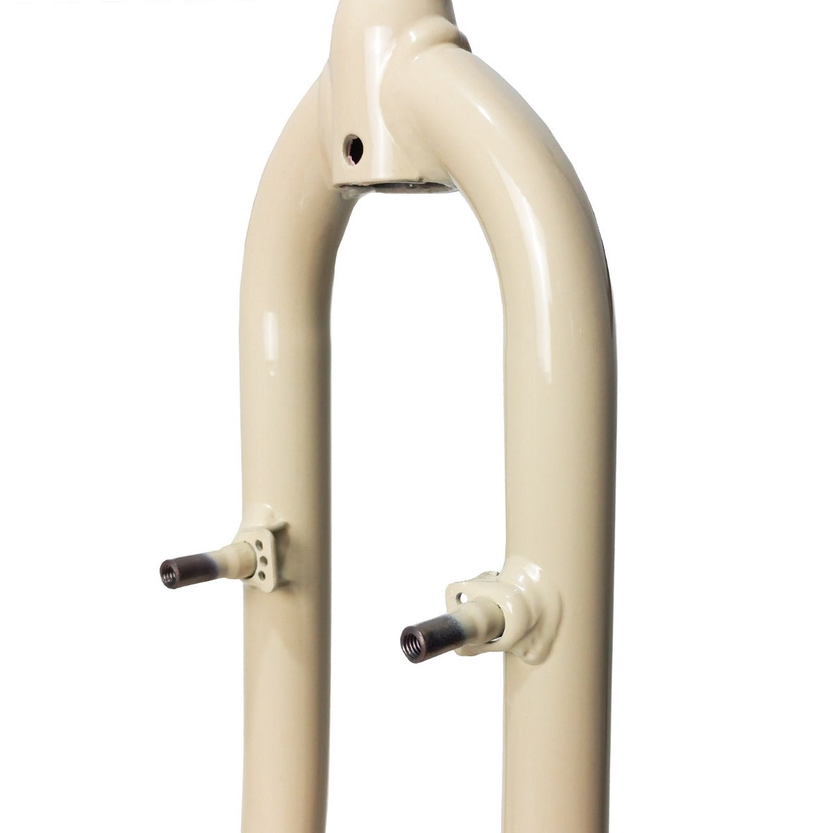 Garfo 26" Rígido 21,1mm Standard Retrô V-Brake Creme