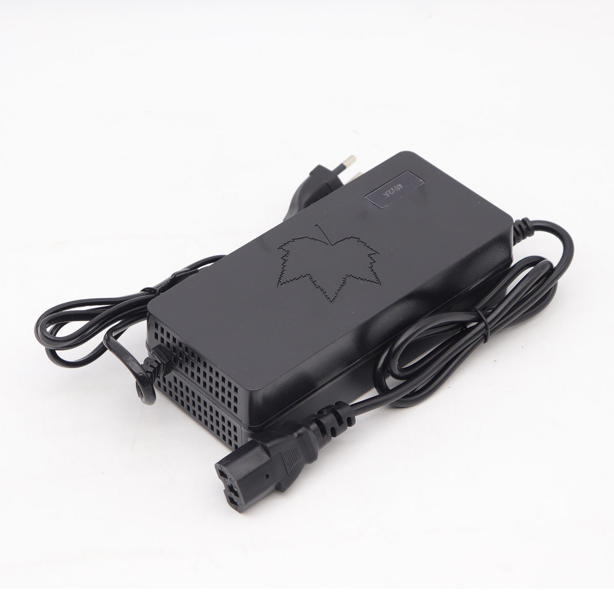 Carregador Bateria Lítio 48V 2A Plug IEC C13 (Tripolar)
