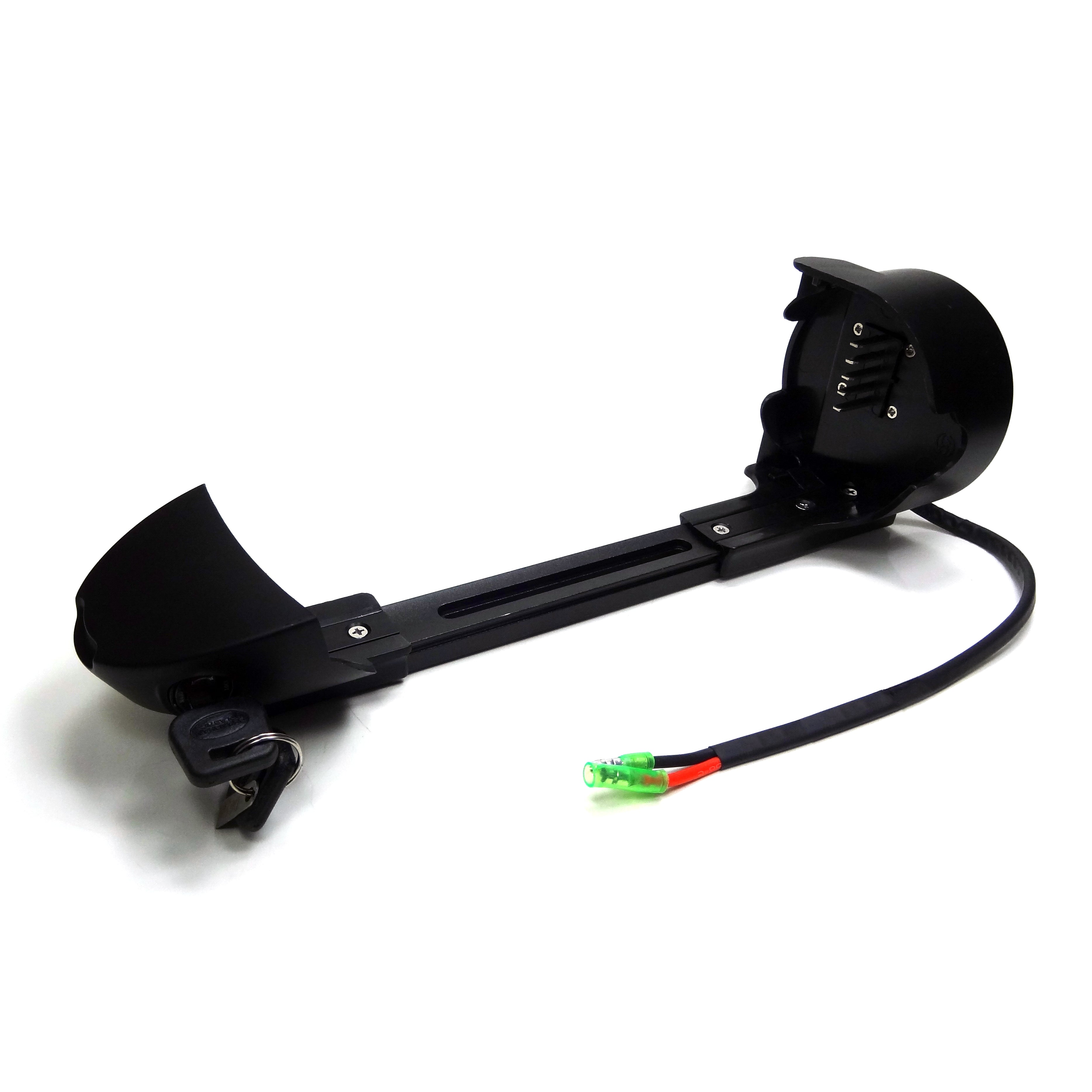 Suporte Bateria Lítio Cilíndrica V8 Preto