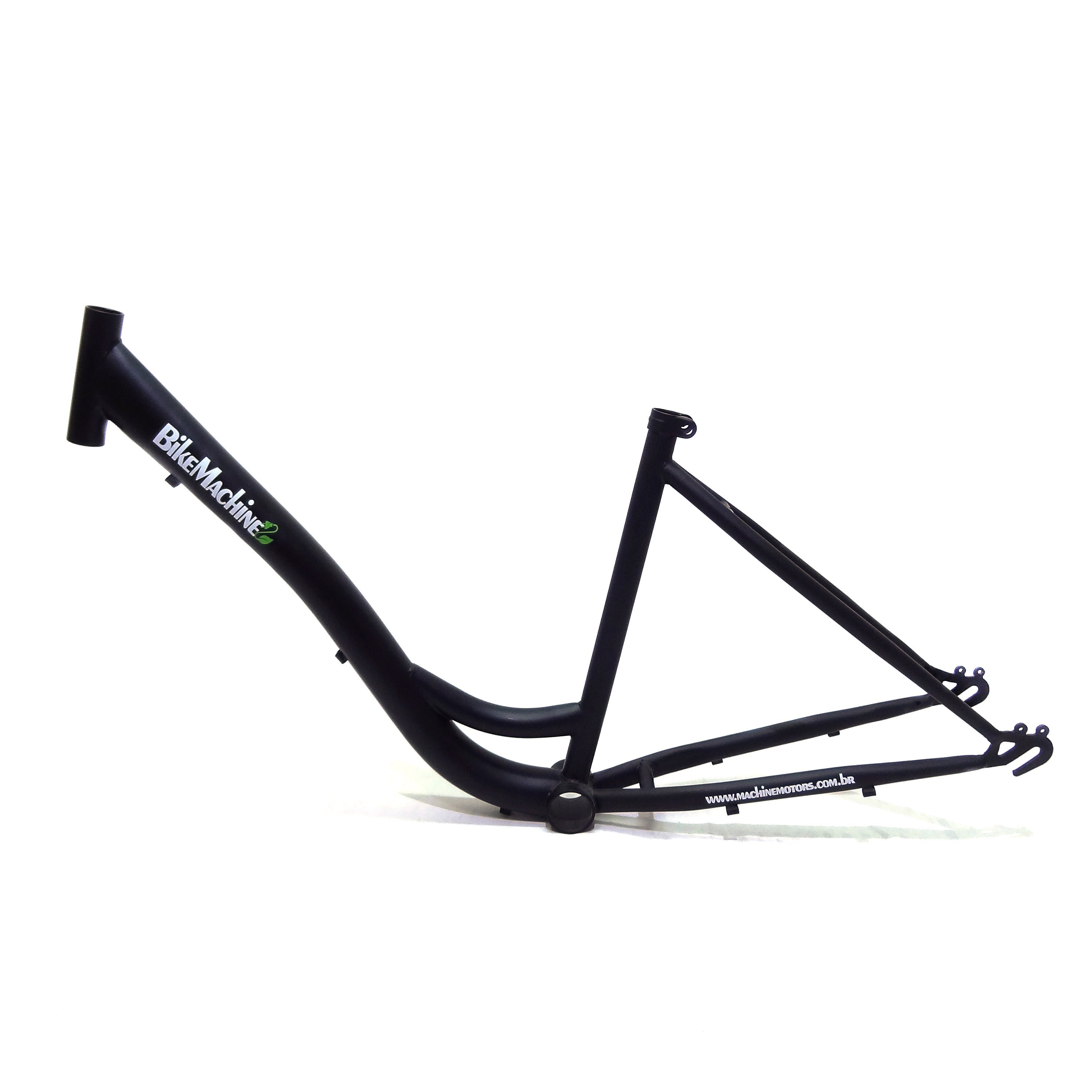 Quadro Triciclo 24" Aço Deluxe/Comfort Preto