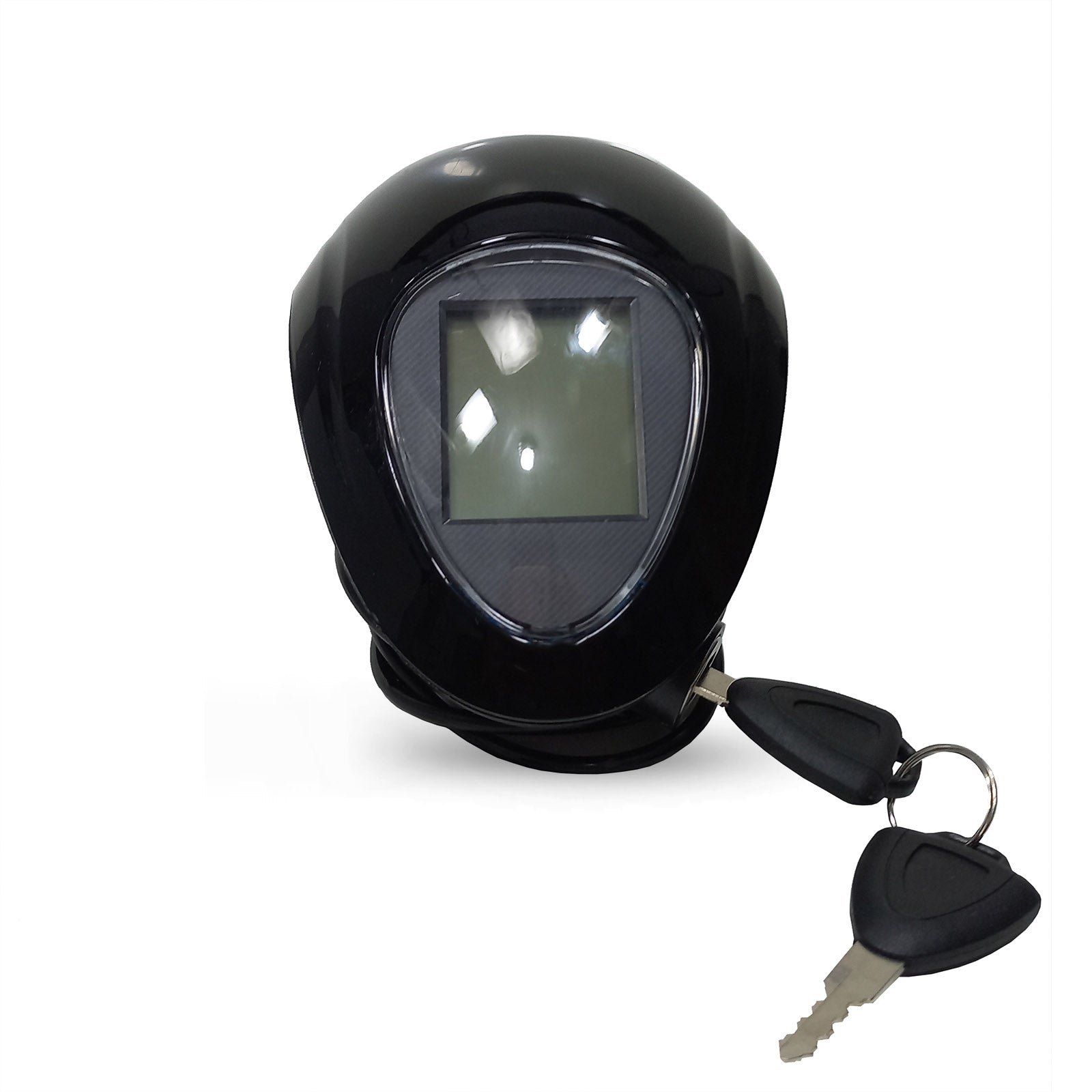 Farol com Velocímetro Digital, Chaves e Buzina 48V