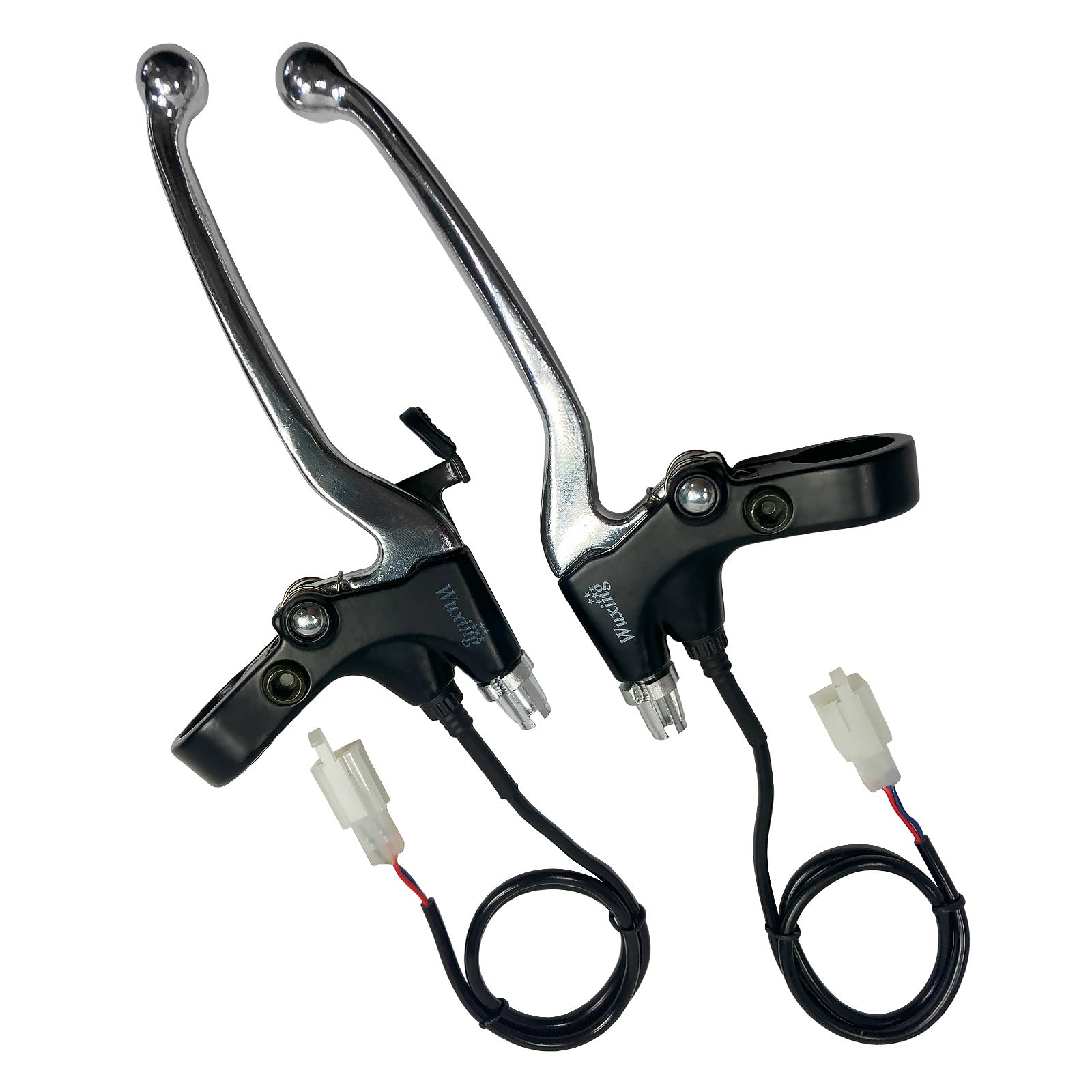 Manete de Freio Alumínio eTrike 48V Preto/Prata 500mm