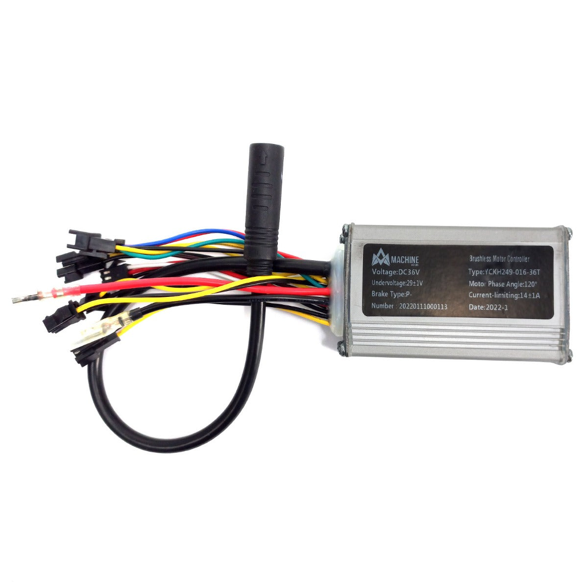 Controlador eBike 350W 36V 6 Mosfets 14A YCKH249-016-36T Kingmeter