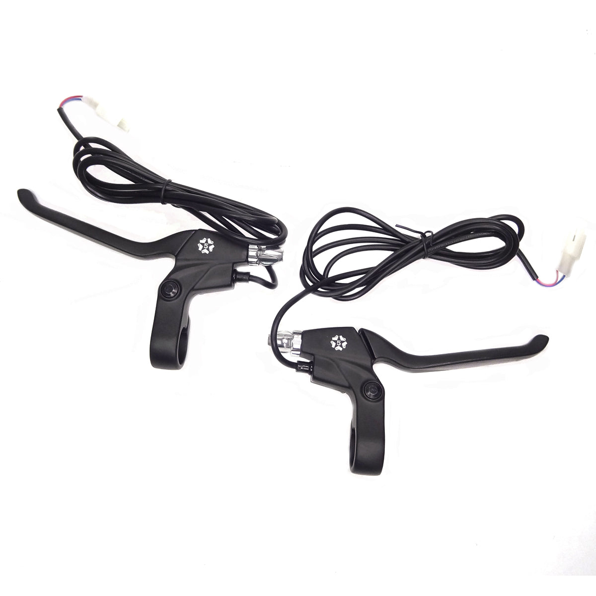 Manete de Freio Alumínio eBike 48V Preto