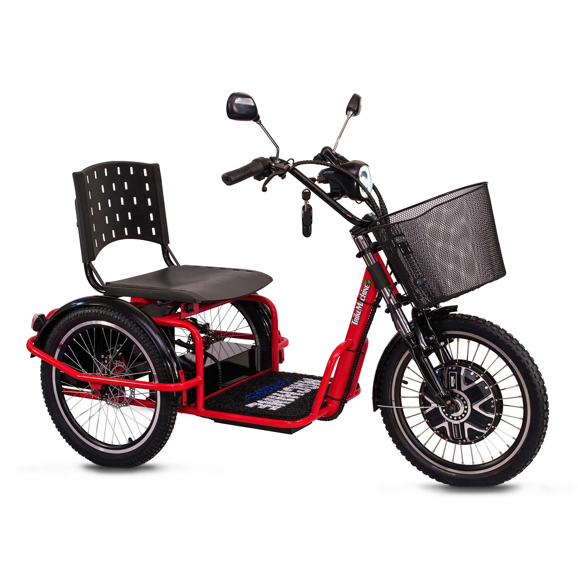eTrike Machine Force 800W Bateria Chumbo