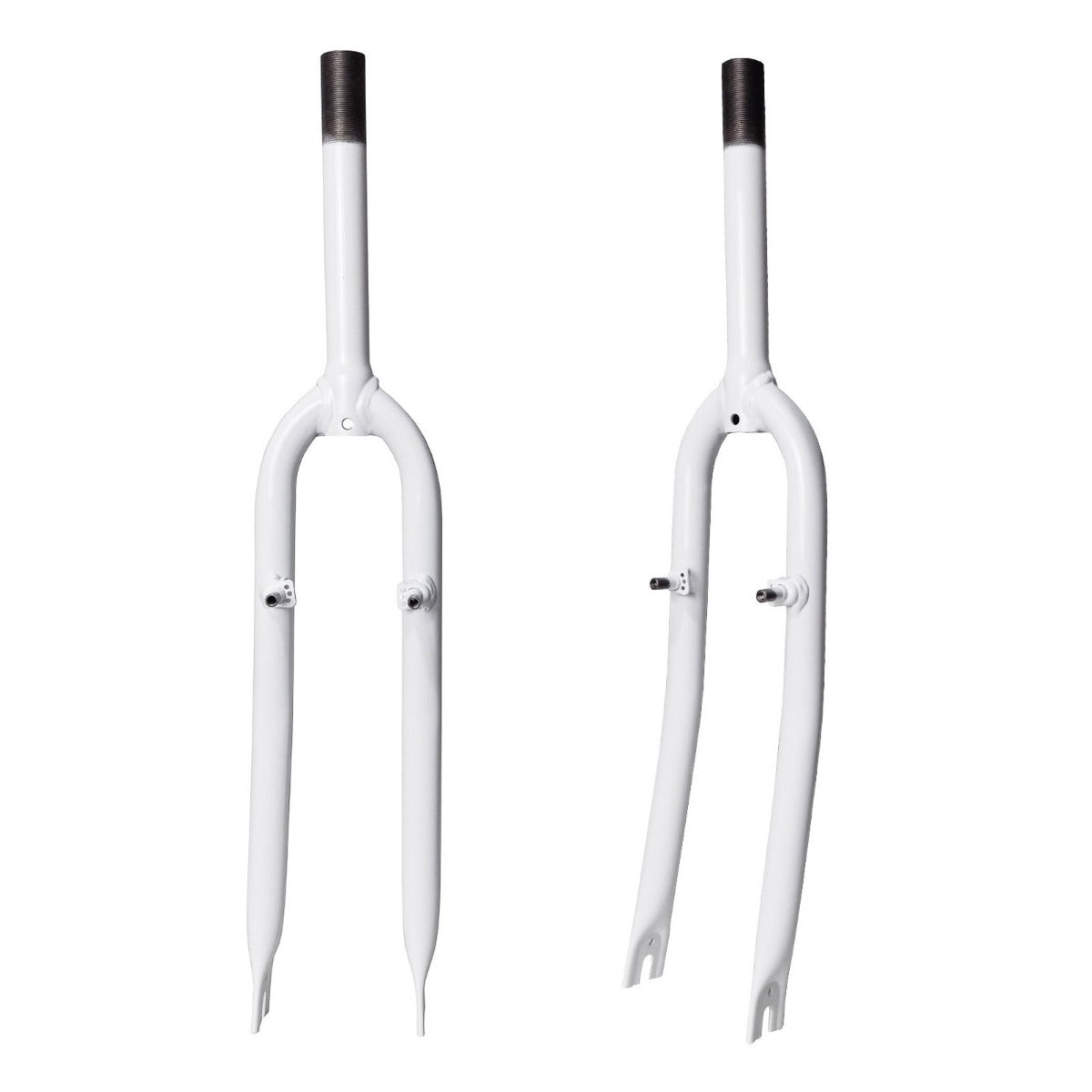 Garfo 26" Rígido 21,1mm Standard Retrô V-Brake Branco