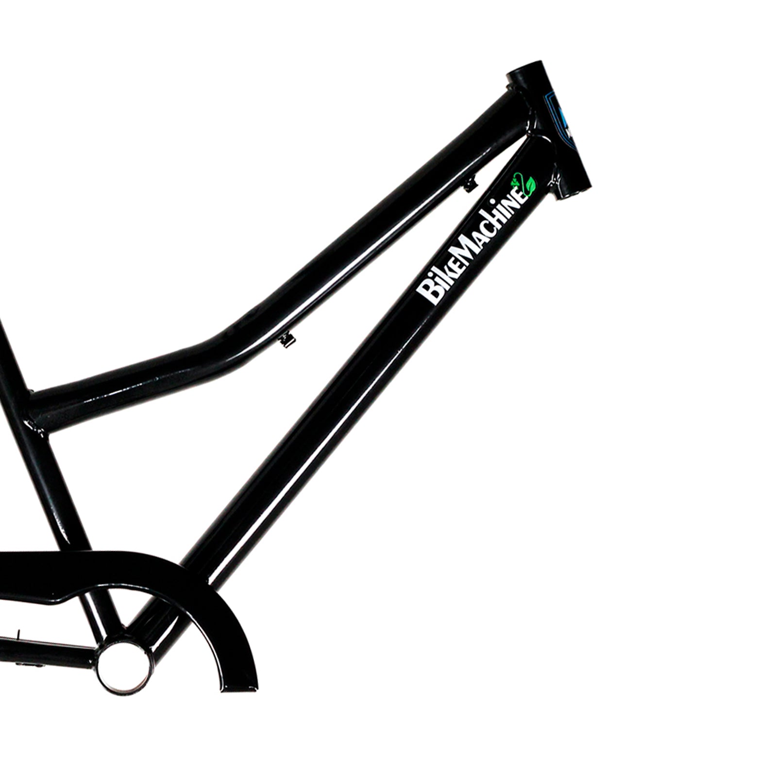 Kit Quadro Bicicleta 26 1.1/2" Aço Retrô Preto