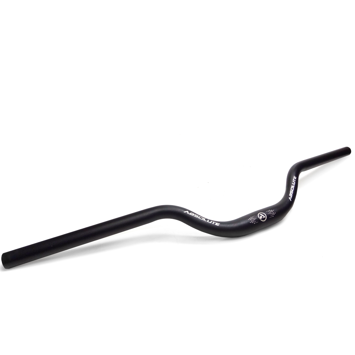 Guidão Absolute Nero 31.8x720mmx80mm Aluminio Elevado Preto