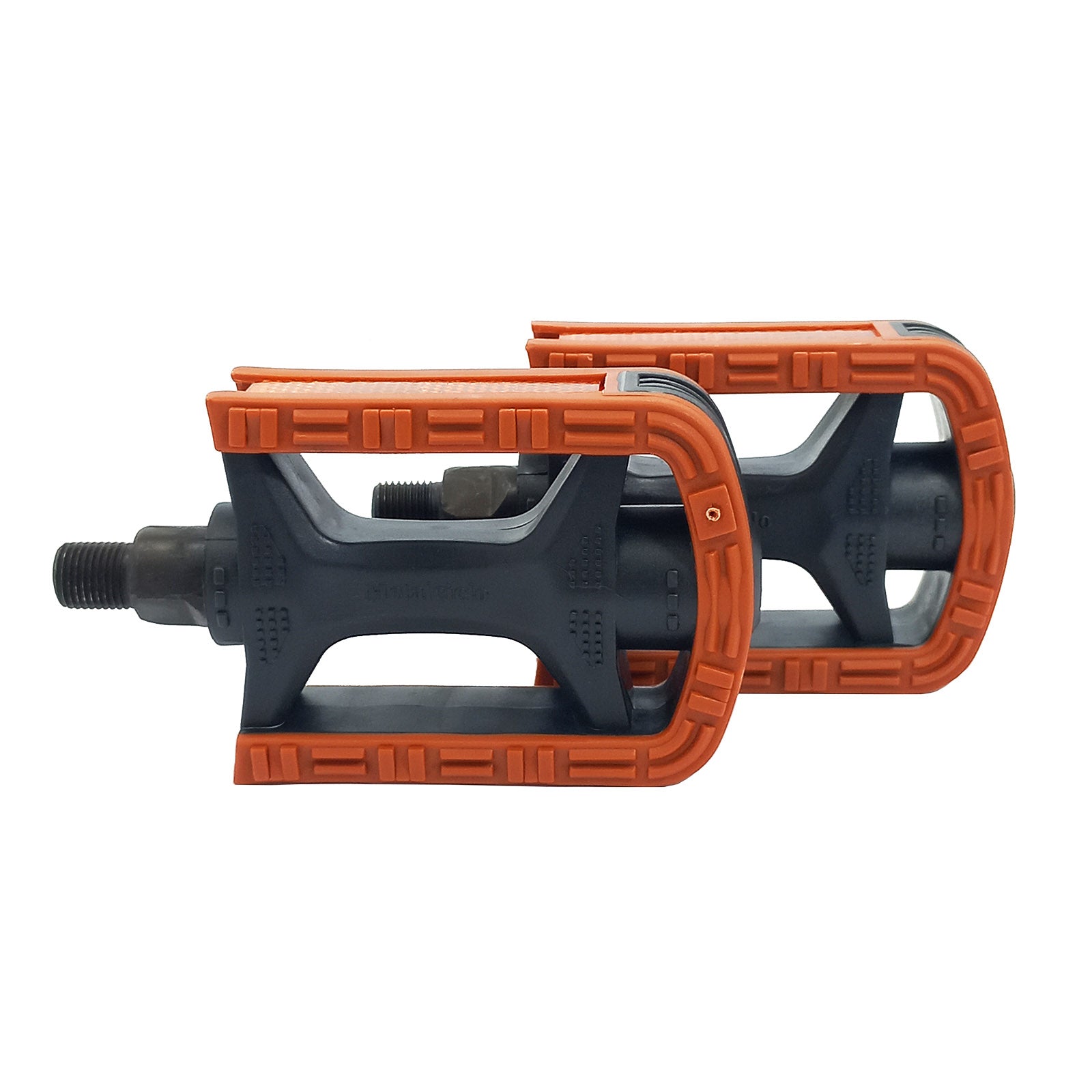 Pedal Plataforma Sueco Nylon com Esfera Preto/Marrom