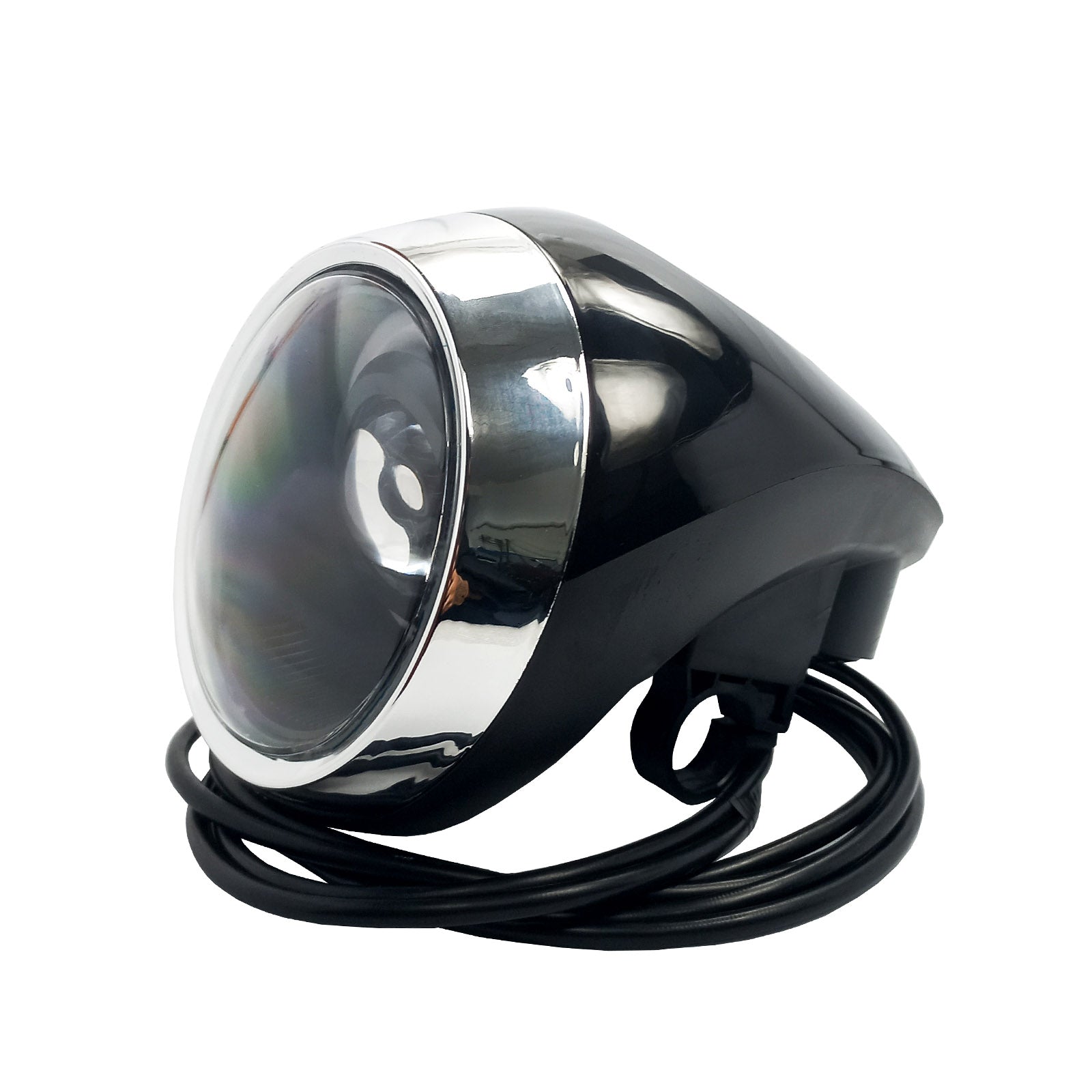 Farol com Velocímetro Digital e Buzina 48V