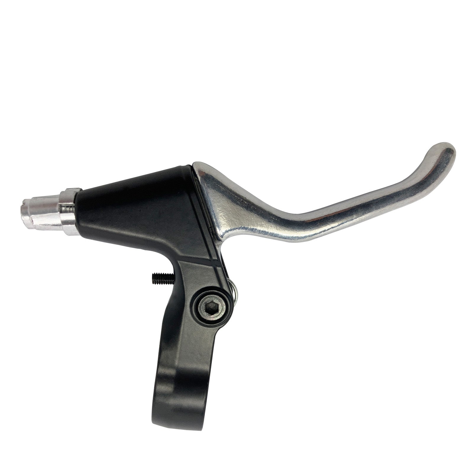 Manete de Freio Alumínio V-Brake Preto/Prata