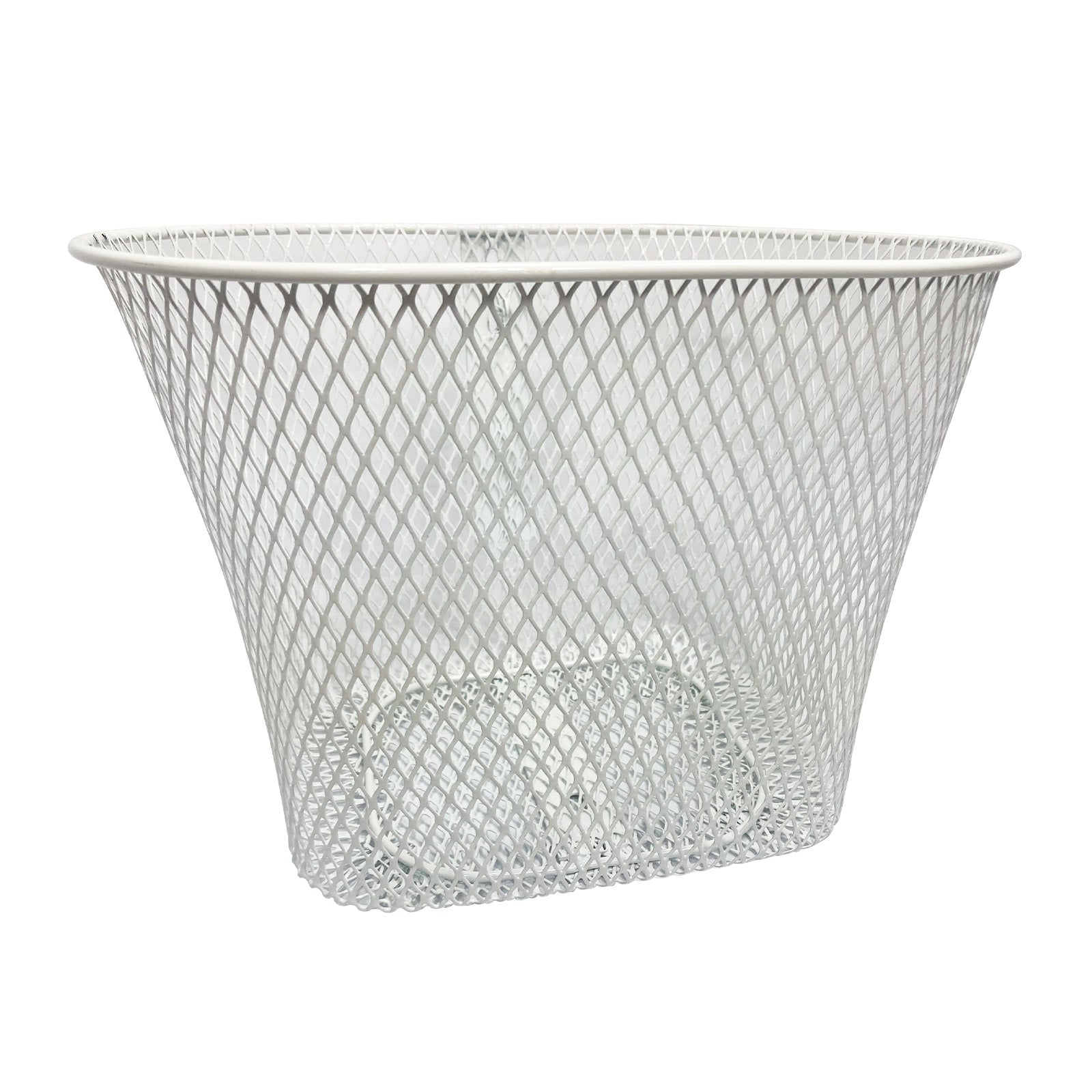 Cesta em Aço Dianteira 28,3X19,4X19,3 Aro 26 Branco