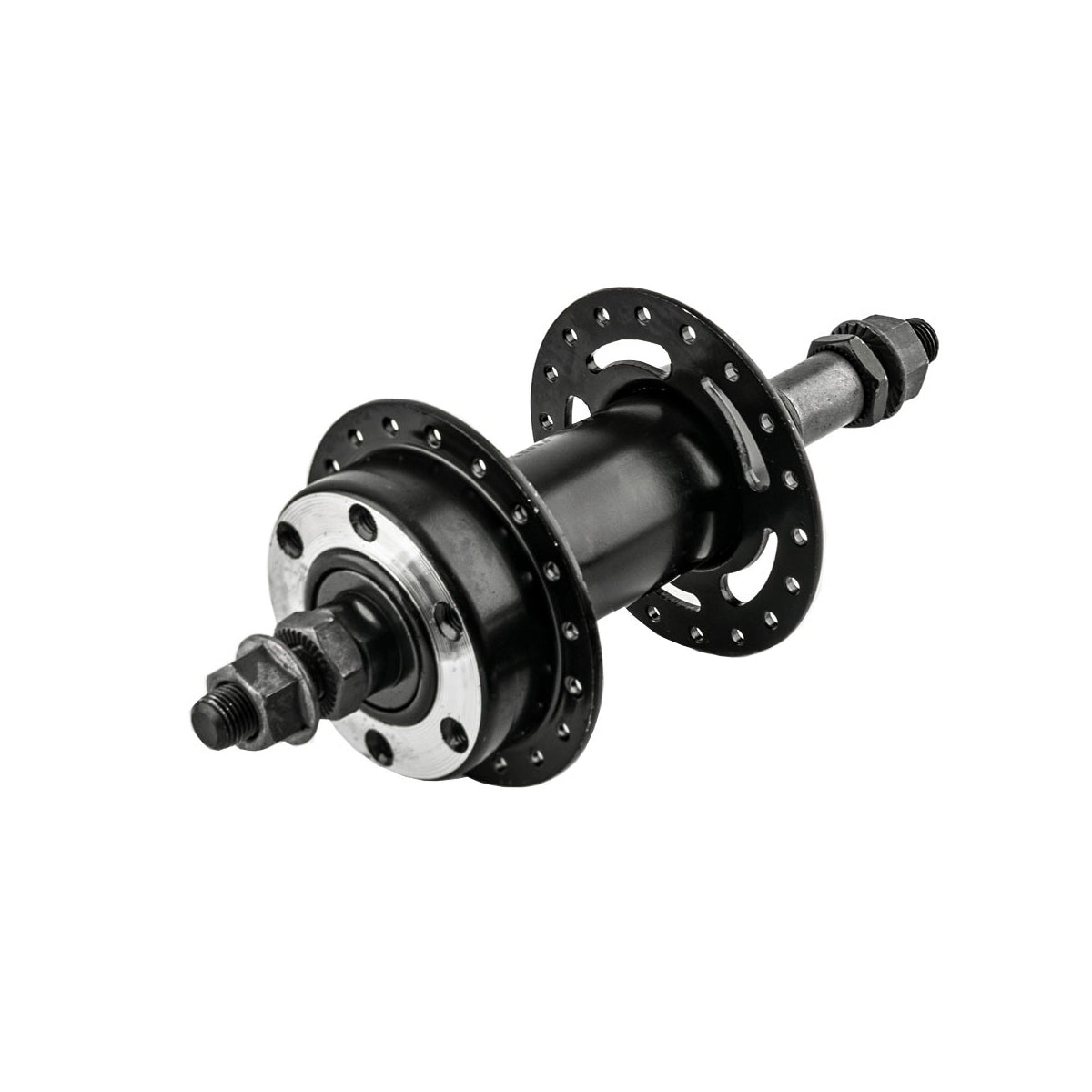 Cubo Traseiro 36F Aço Rosca Disc Preto