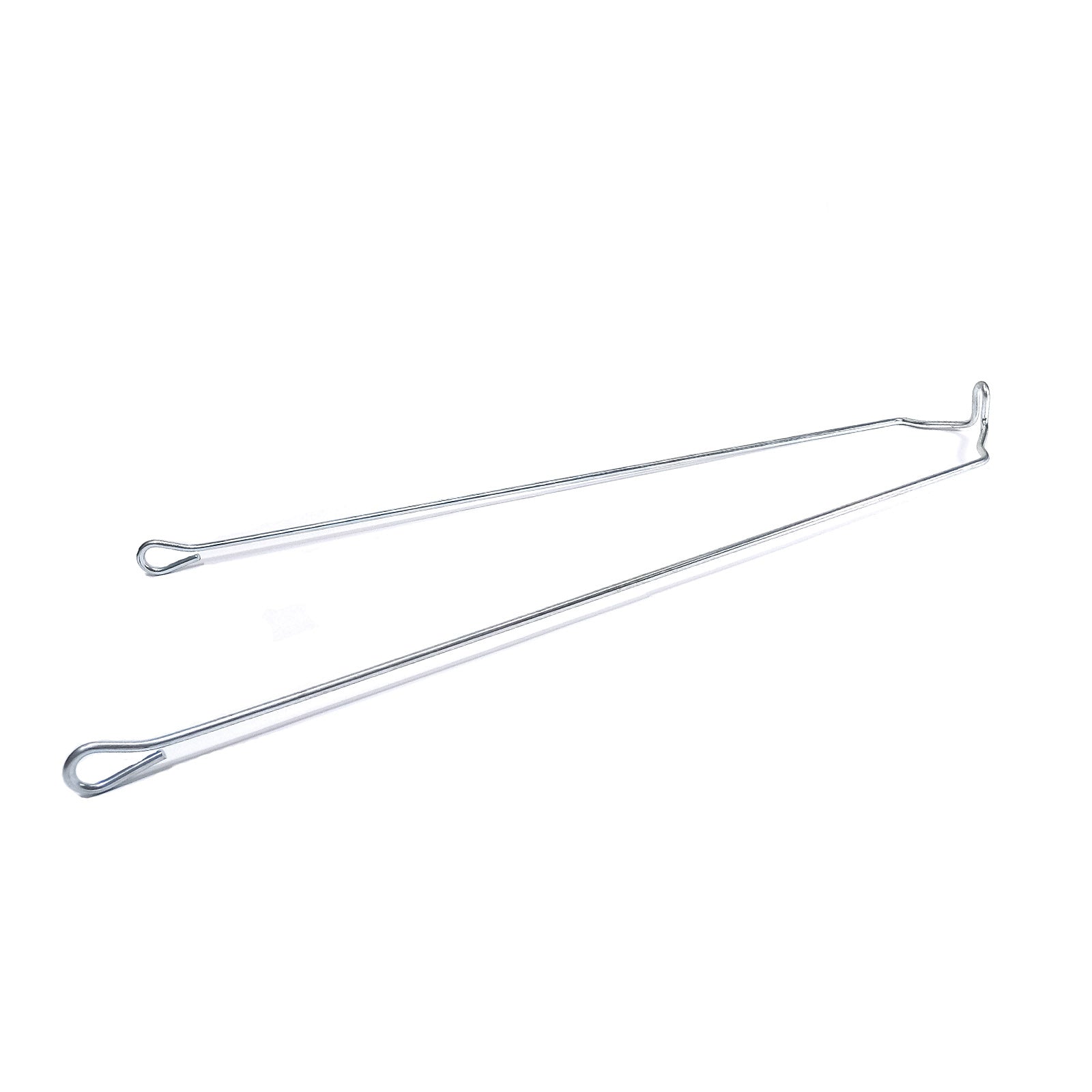 Haste Paralama 380mm Zincado Prata