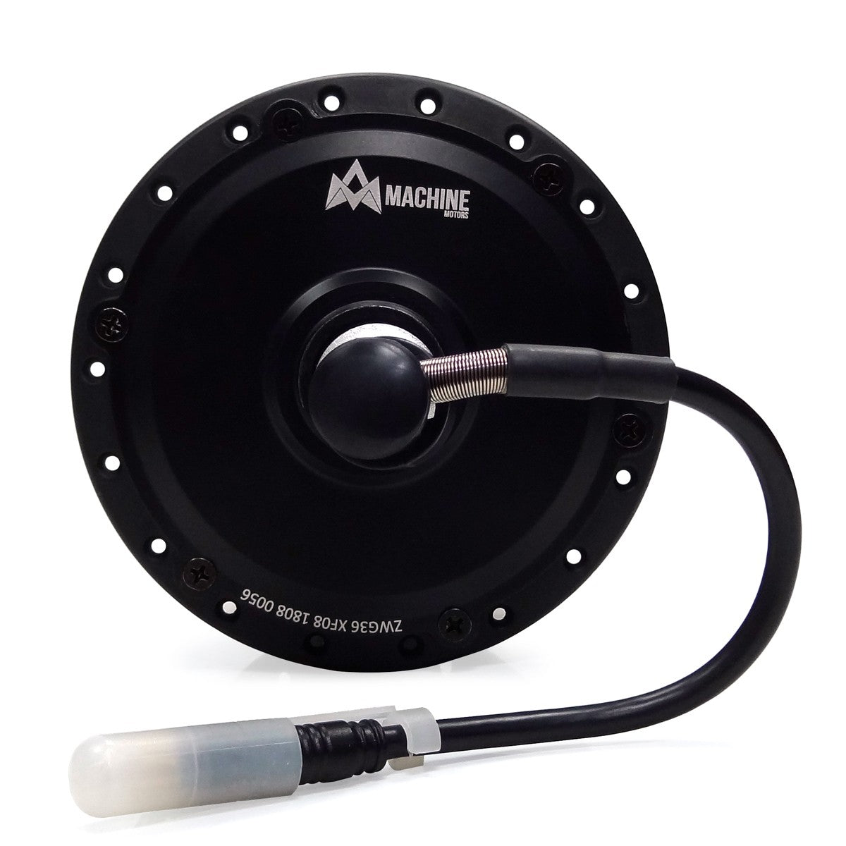 Kit Traseiro Bicicleta Elétrica 350W 36V 6/8V Freio a Disco Preto