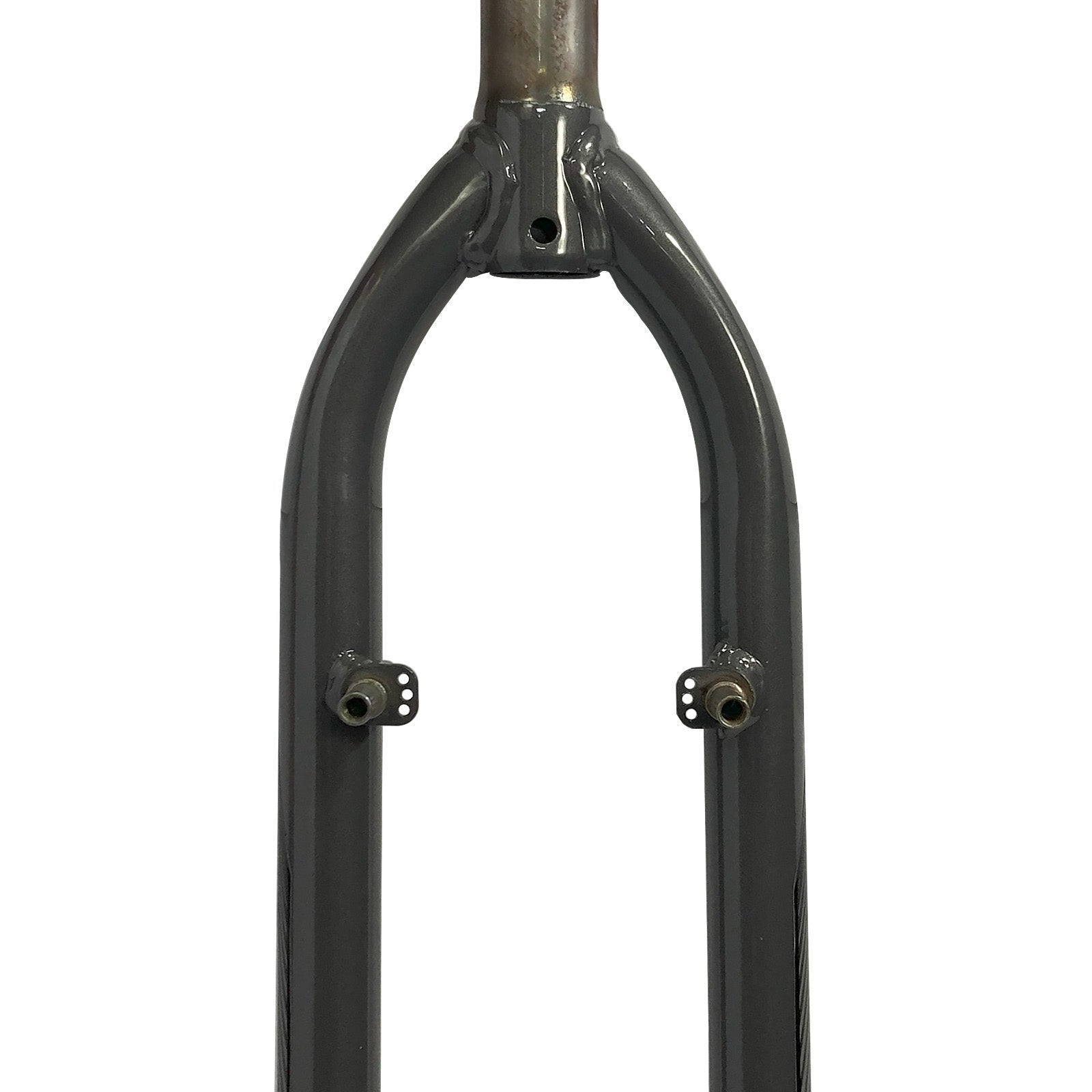 Garfo 26" Rígido 28,6mm Oversize Beach V-Brake Grafite/Azul