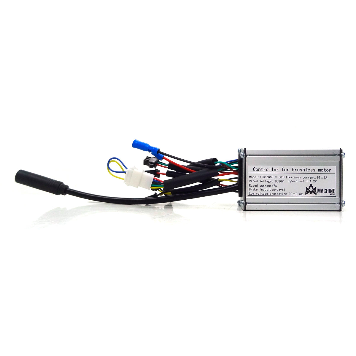 Controlador eBike 350W 36V 6 Mosfets 14A KT36ZWSR Wuxing