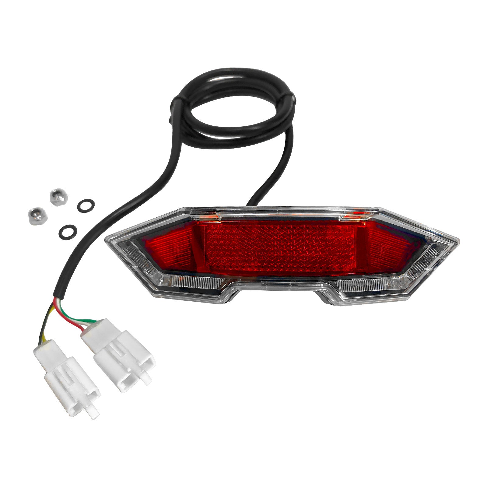 Lanterna de LED Traseira WD128 com Luz de Freio SM-Plug