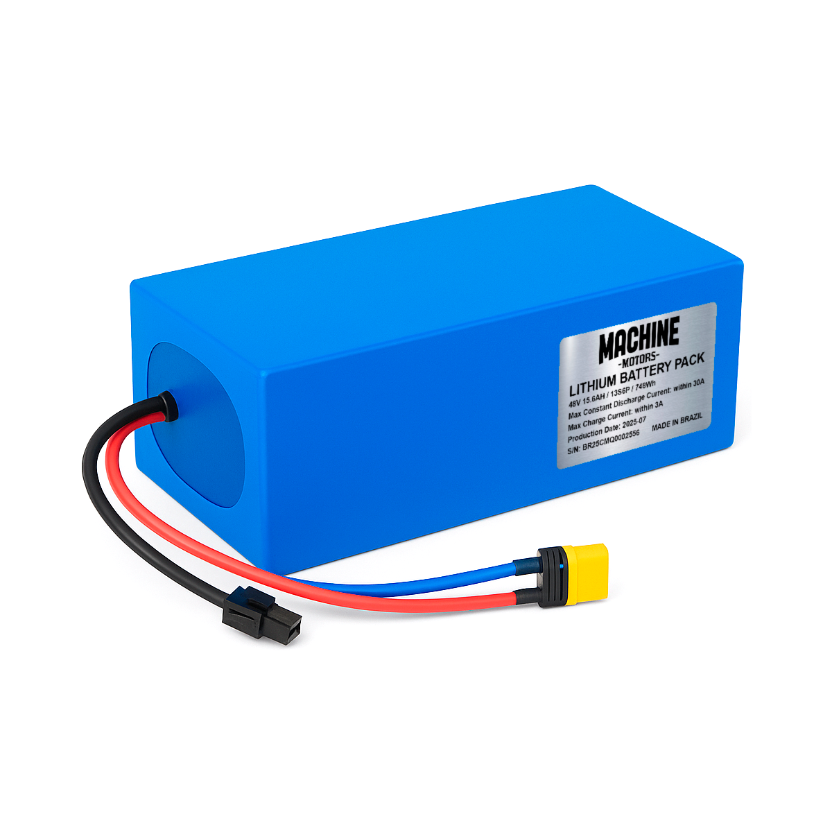Pack Bateria Lítio SINC 13S6P 48V 15.6Ah BMS 30A