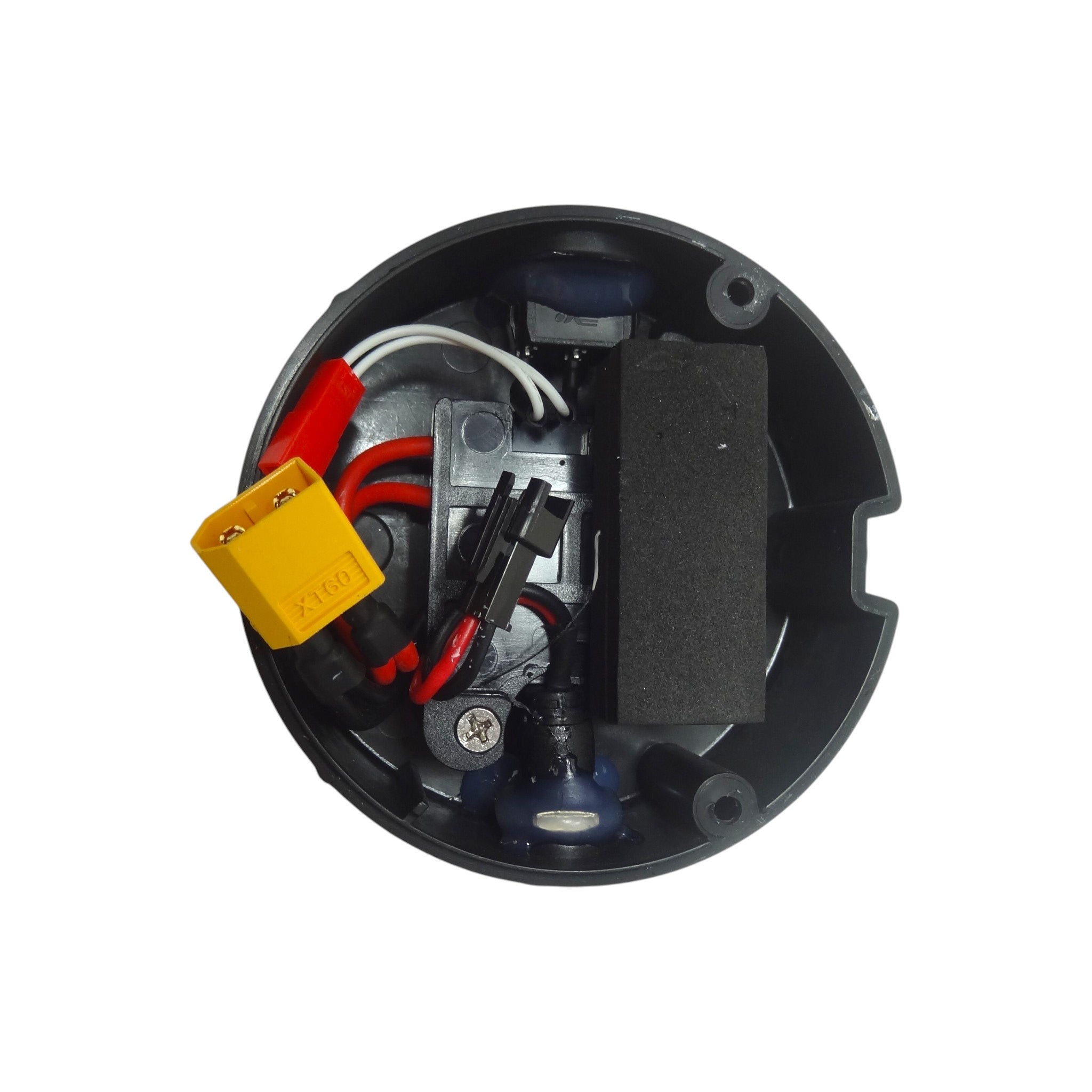 Tampa Inferior Bateria Lítio Cilíndrica V4 Preta