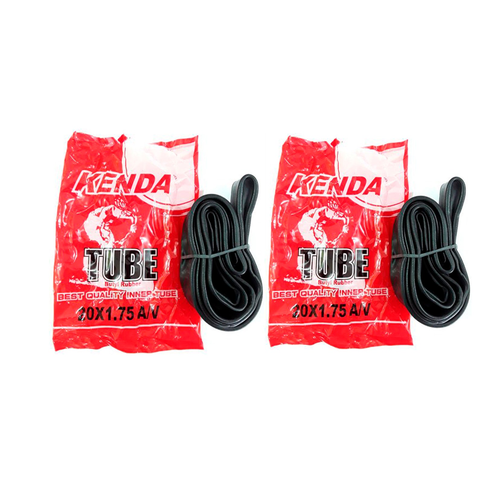 Kit 2 Câmaras de Ar Kenda 20x1.75/2.125 Schrader
