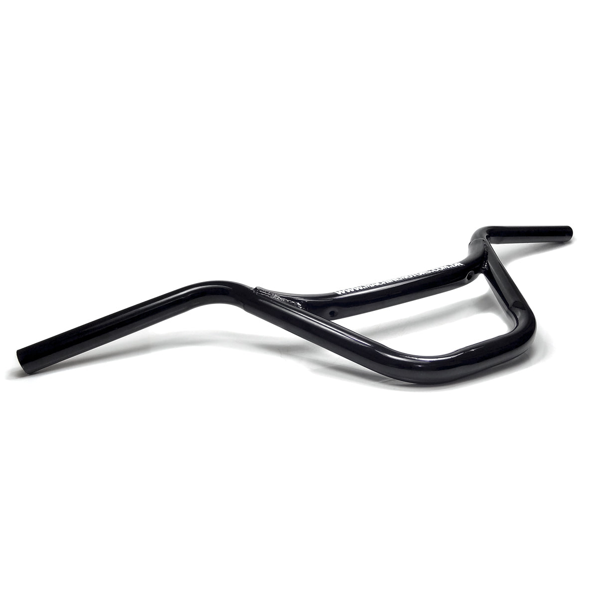 Guidão Alto com Travessa Cross Action 22.2mm Aço Preto